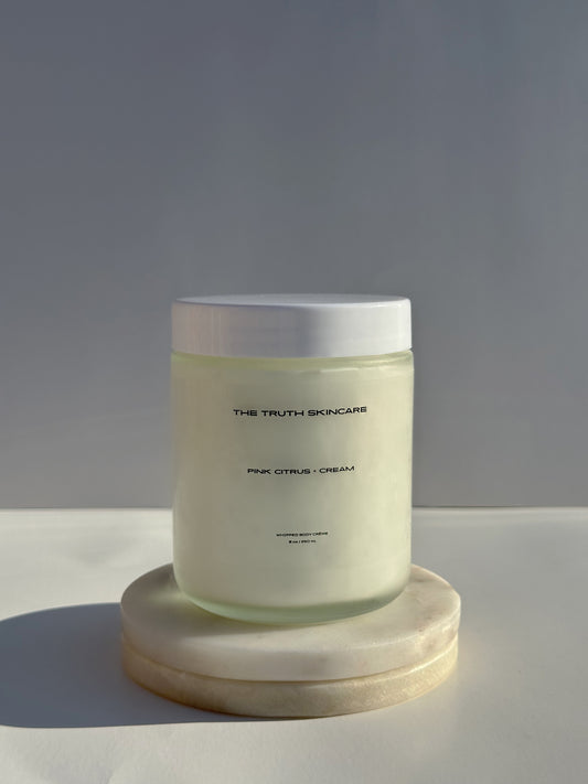 Pink Citrus + Cream Whipped Body Cream
